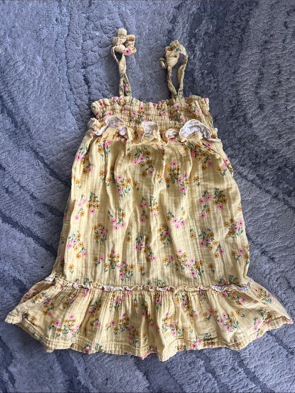 H&M girls floral dress size 7-8